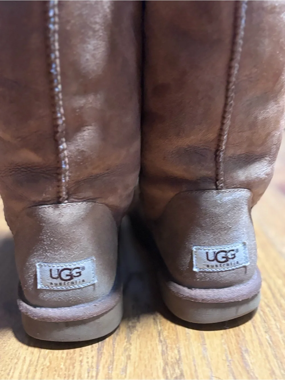 UGG Classic Tall Brown Suede Boots Women’s 9